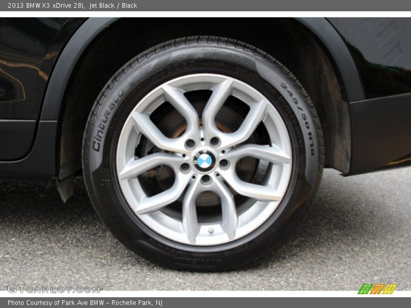 Jet Black / Black 2013 BMW X3 xDrive 28i