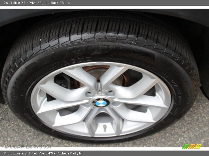 Jet Black / Black 2013 BMW X3 xDrive 28i