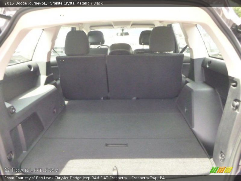 Granite Crystal Metallic / Black 2015 Dodge Journey SE