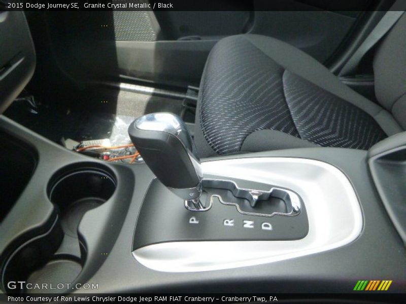 Granite Crystal Metallic / Black 2015 Dodge Journey SE