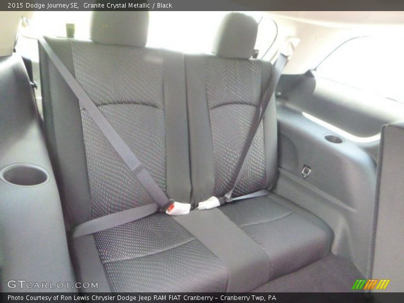 Granite Crystal Metallic / Black 2015 Dodge Journey SE