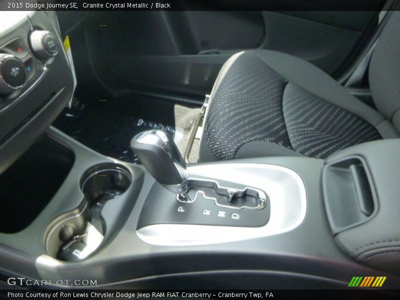 Granite Crystal Metallic / Black 2015 Dodge Journey SE