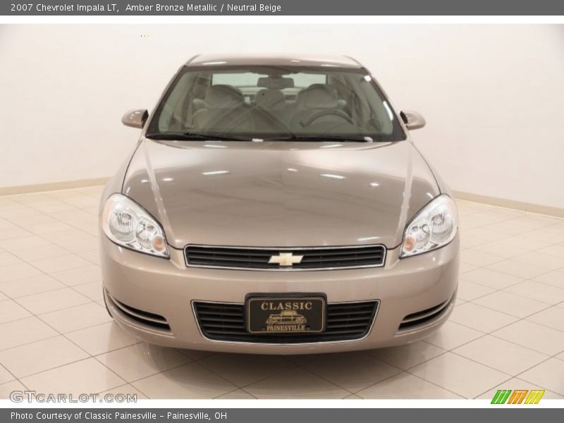Amber Bronze Metallic / Neutral Beige 2007 Chevrolet Impala LT