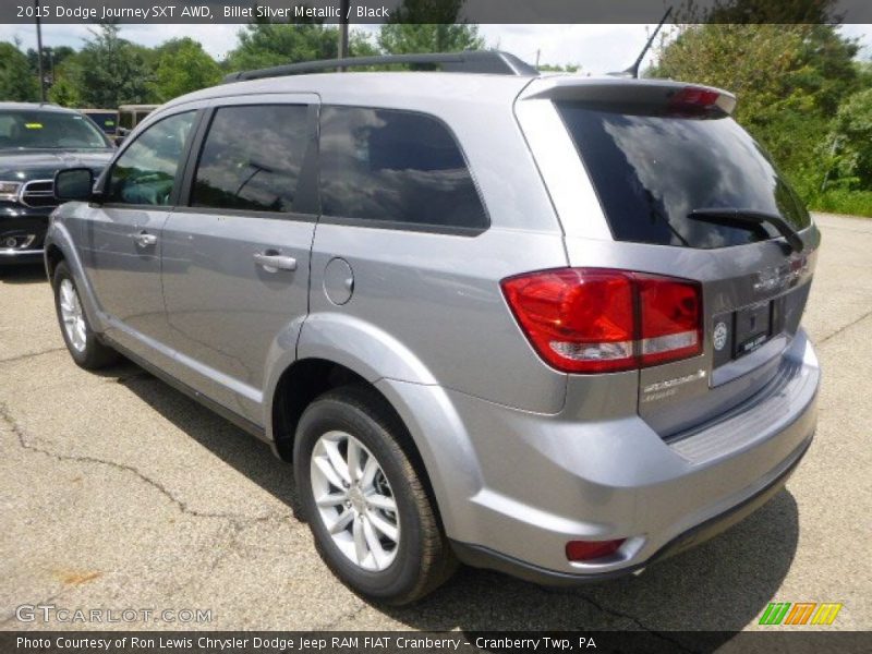 Billet Silver Metallic / Black 2015 Dodge Journey SXT AWD