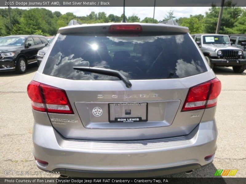 Billet Silver Metallic / Black 2015 Dodge Journey SXT AWD