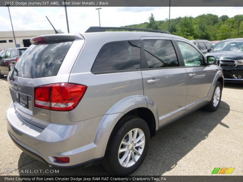 Billet Silver Metallic / Black 2015 Dodge Journey SXT AWD