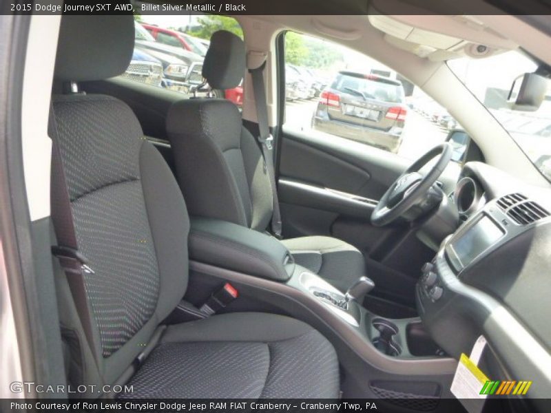 Billet Silver Metallic / Black 2015 Dodge Journey SXT AWD