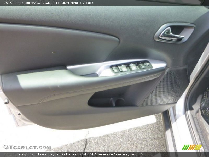 Billet Silver Metallic / Black 2015 Dodge Journey SXT AWD