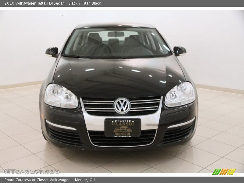 Black / Titan Black 2010 Volkswagen Jetta TDI Sedan