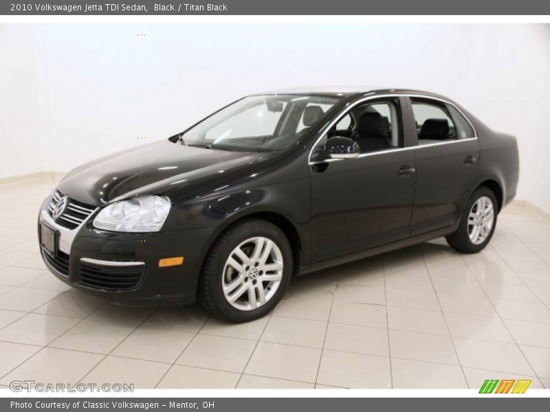 Front 3/4 View of 2010 Jetta TDI Sedan