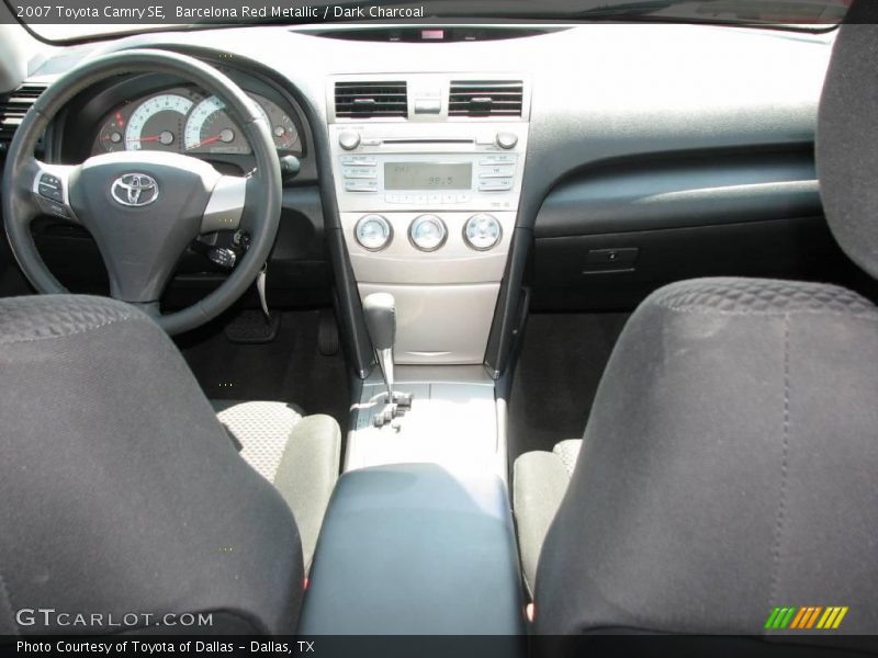 Barcelona Red Metallic / Dark Charcoal 2007 Toyota Camry SE