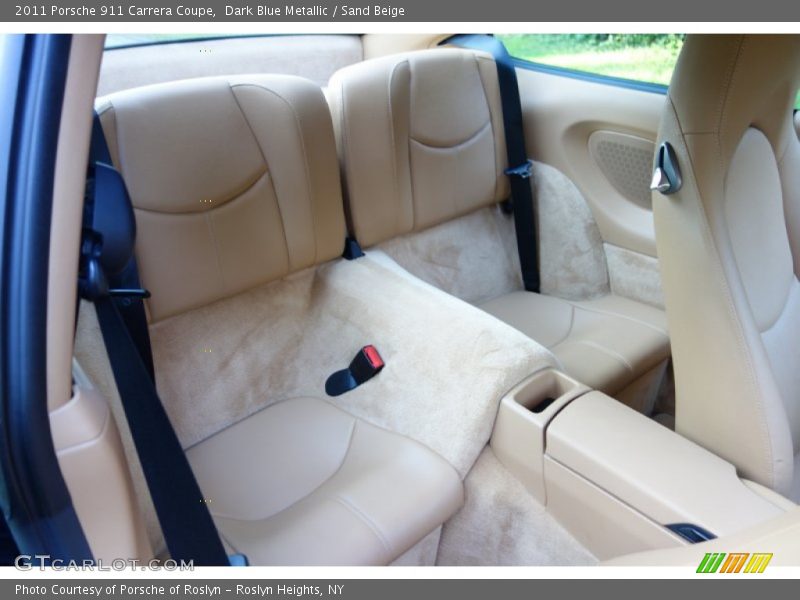 Dark Blue Metallic / Sand Beige 2011 Porsche 911 Carrera Coupe
