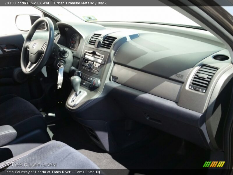 Urban Titanium Metallic / Black 2010 Honda CR-V EX AWD