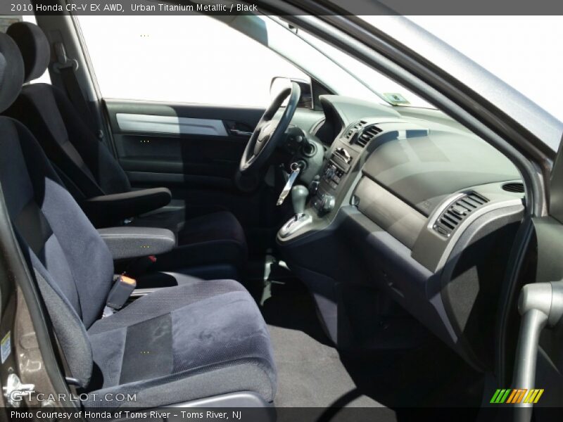 Urban Titanium Metallic / Black 2010 Honda CR-V EX AWD