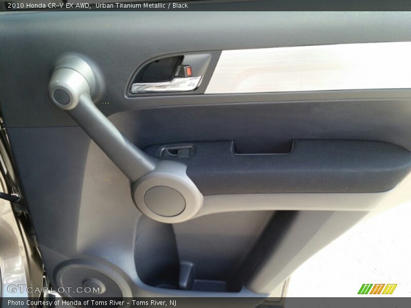Urban Titanium Metallic / Black 2010 Honda CR-V EX AWD