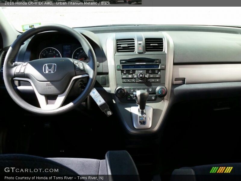 Urban Titanium Metallic / Black 2010 Honda CR-V EX AWD
