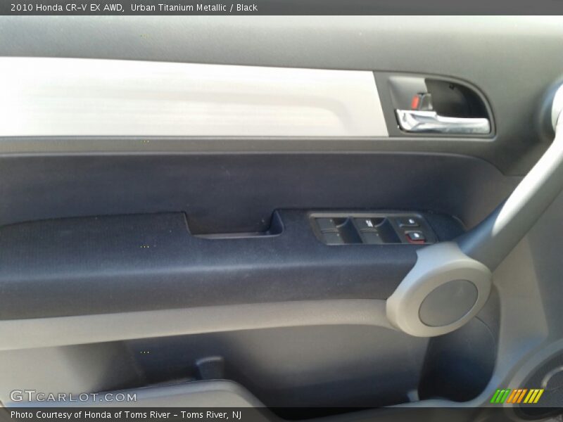 Urban Titanium Metallic / Black 2010 Honda CR-V EX AWD