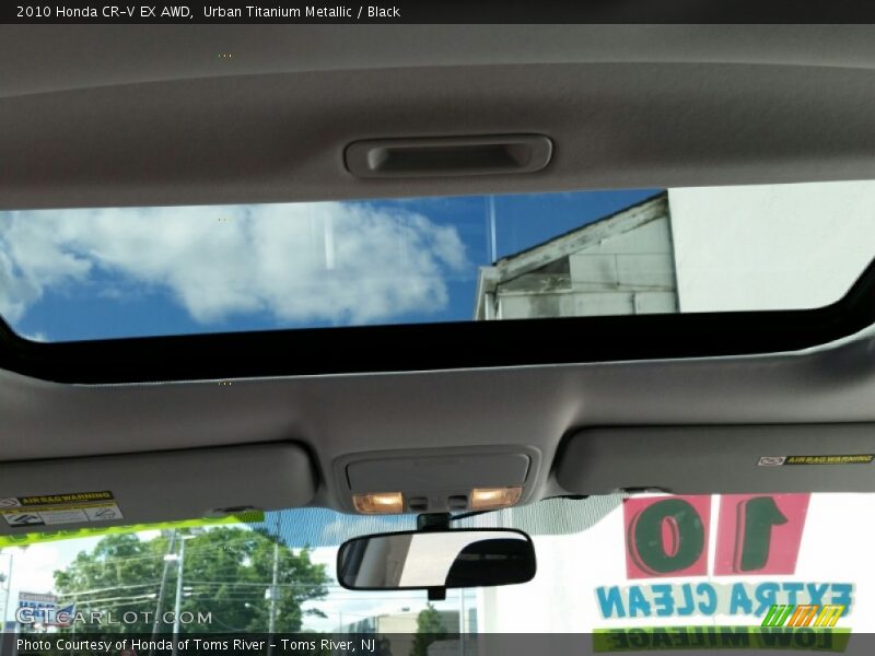 Urban Titanium Metallic / Black 2010 Honda CR-V EX AWD