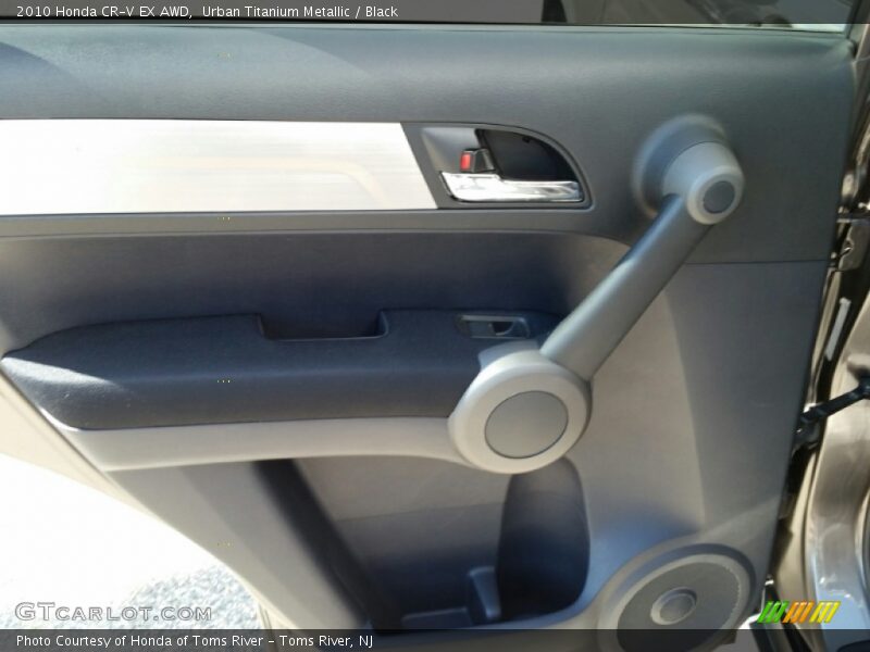 Urban Titanium Metallic / Black 2010 Honda CR-V EX AWD
