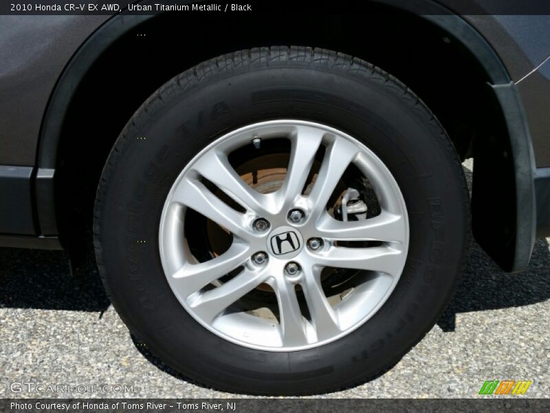 Urban Titanium Metallic / Black 2010 Honda CR-V EX AWD