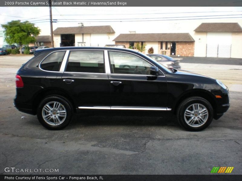 Basalt Black Metallic / Havanna/Sand Beige 2009 Porsche Cayenne S