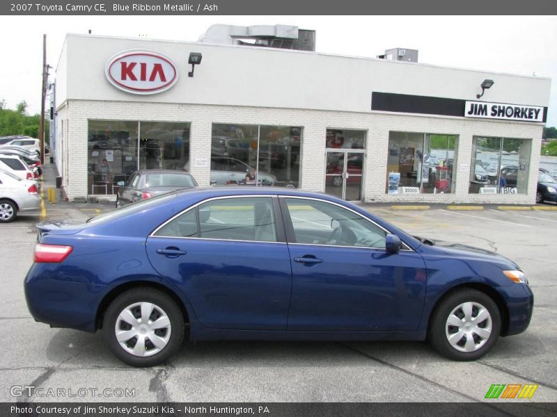 Blue Ribbon Metallic / Ash 2007 Toyota Camry CE