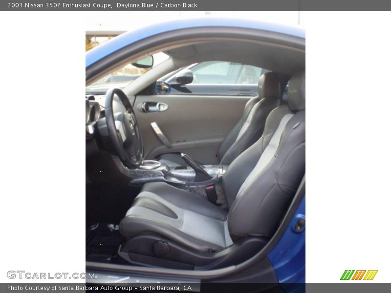 Daytona Blue / Carbon Black 2003 Nissan 350Z Enthusiast Coupe