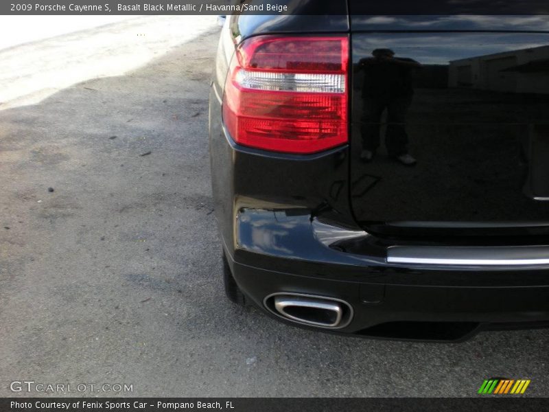 Basalt Black Metallic / Havanna/Sand Beige 2009 Porsche Cayenne S