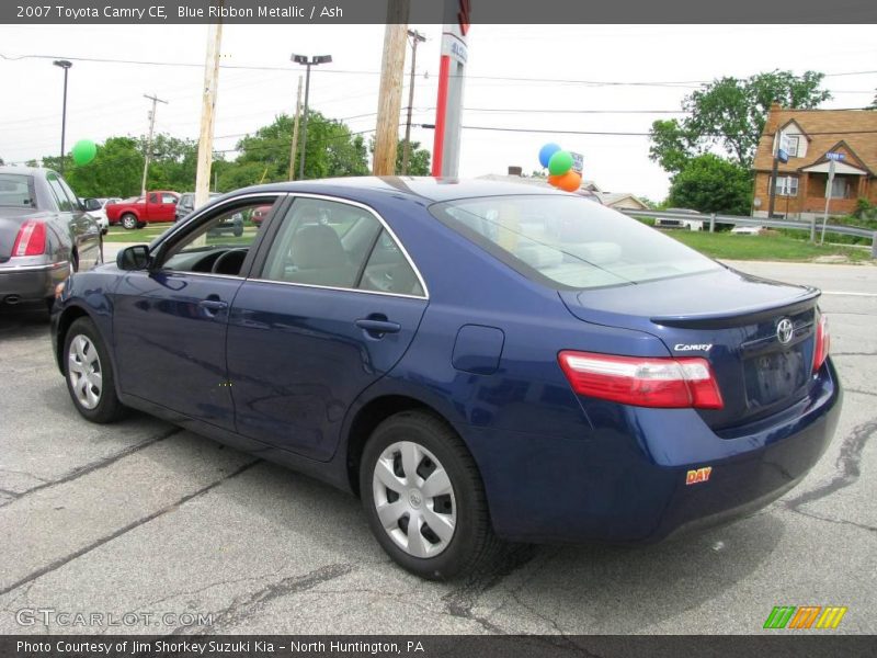 Blue Ribbon Metallic / Ash 2007 Toyota Camry CE