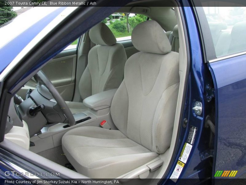 Blue Ribbon Metallic / Ash 2007 Toyota Camry CE