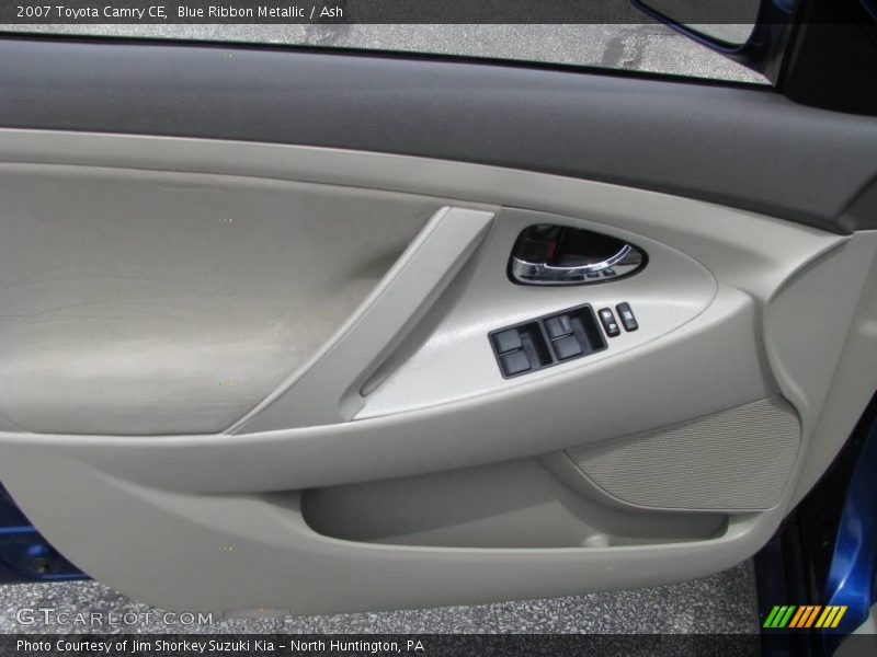 Blue Ribbon Metallic / Ash 2007 Toyota Camry CE