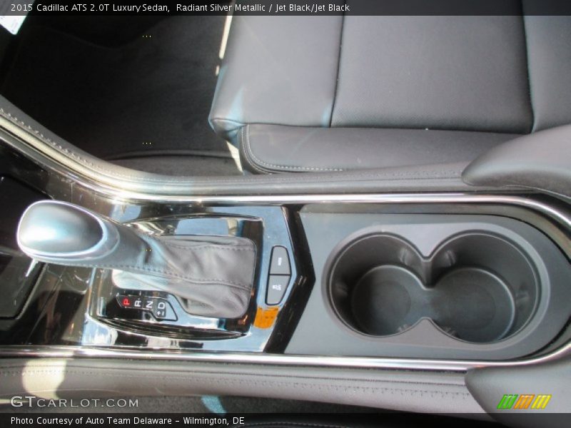 Radiant Silver Metallic / Jet Black/Jet Black 2015 Cadillac ATS 2.0T Luxury Sedan