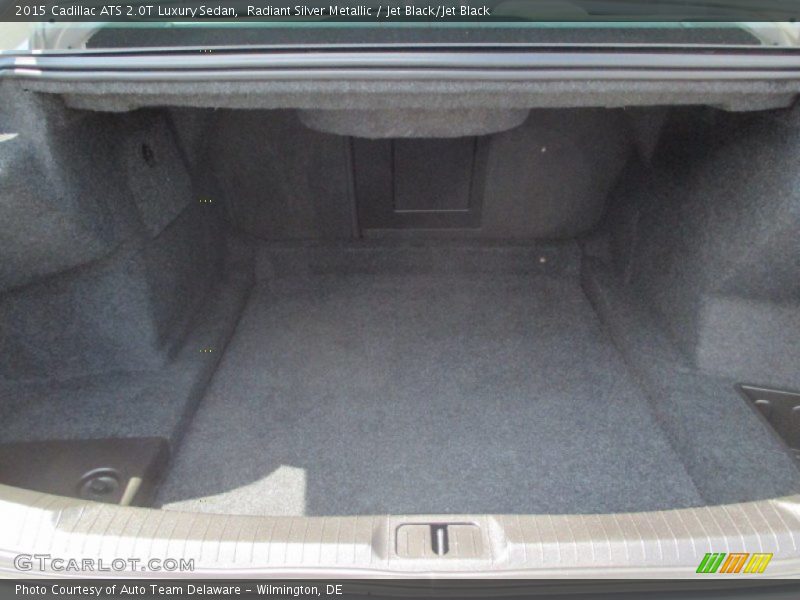 Radiant Silver Metallic / Jet Black/Jet Black 2015 Cadillac ATS 2.0T Luxury Sedan