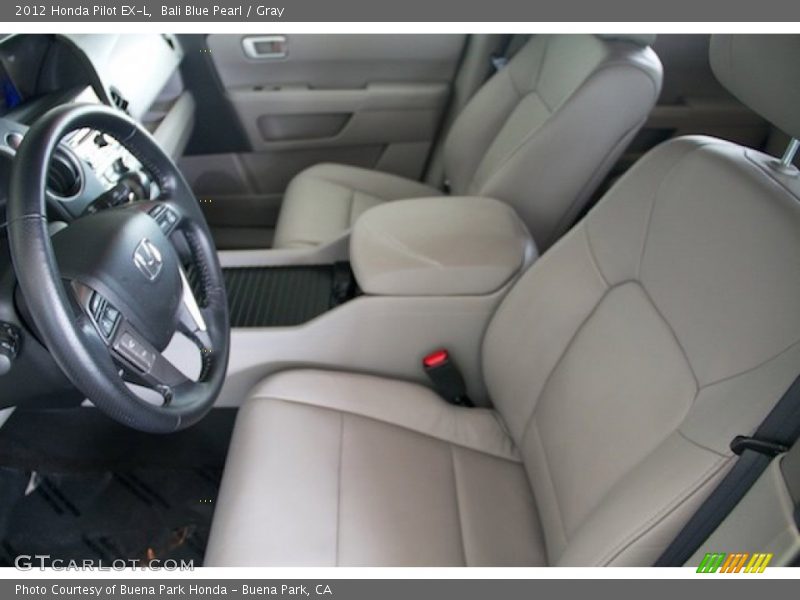 Bali Blue Pearl / Gray 2012 Honda Pilot EX-L