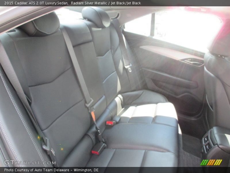Radiant Silver Metallic / Jet Black/Jet Black 2015 Cadillac ATS 2.0T Luxury Sedan