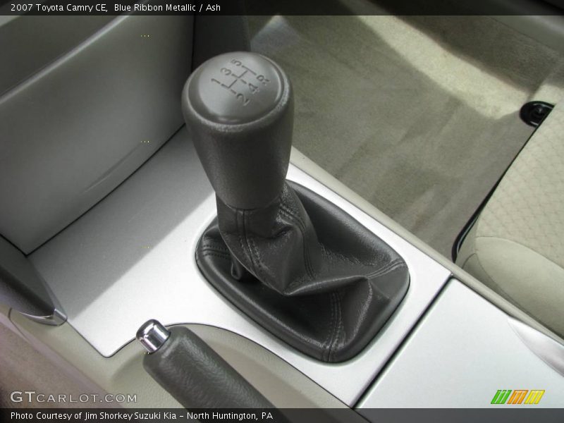 Blue Ribbon Metallic / Ash 2007 Toyota Camry CE