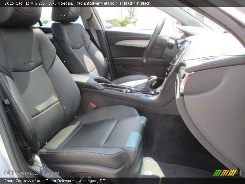 Radiant Silver Metallic / Jet Black/Jet Black 2015 Cadillac ATS 2.0T Luxury Sedan