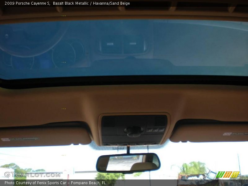 Basalt Black Metallic / Havanna/Sand Beige 2009 Porsche Cayenne S