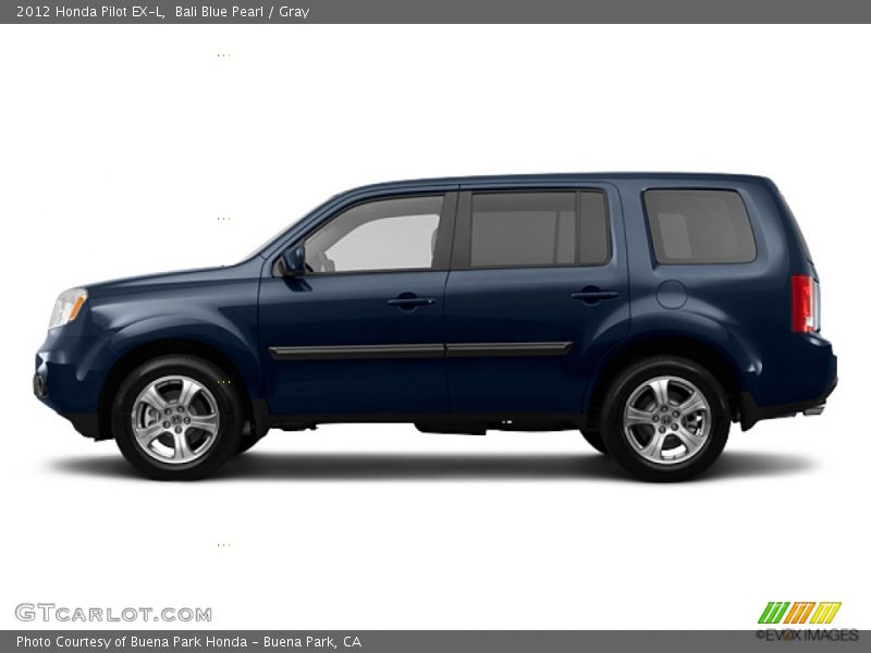 Bali Blue Pearl / Gray 2012 Honda Pilot EX-L