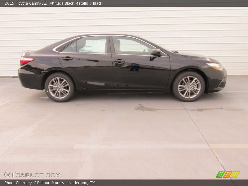 Attitude Black Metallic / Black 2015 Toyota Camry SE