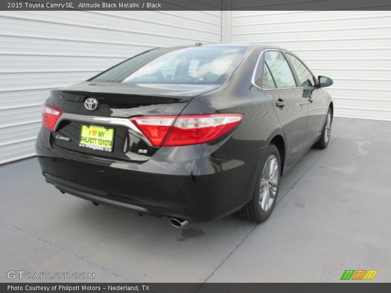 Attitude Black Metallic / Black 2015 Toyota Camry SE