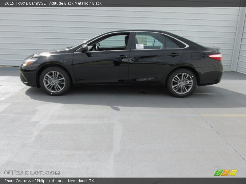 Attitude Black Metallic / Black 2015 Toyota Camry SE