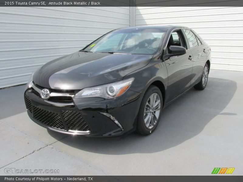 Attitude Black Metallic / Black 2015 Toyota Camry SE