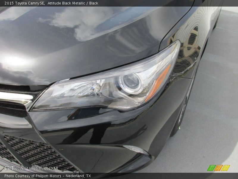 Attitude Black Metallic / Black 2015 Toyota Camry SE