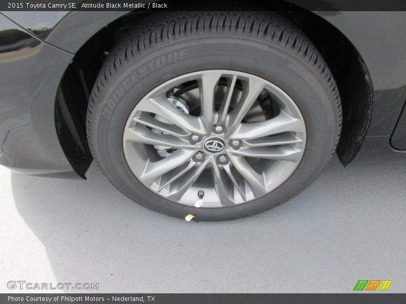Attitude Black Metallic / Black 2015 Toyota Camry SE