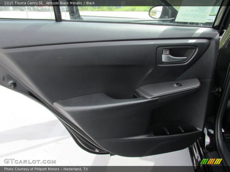 Attitude Black Metallic / Black 2015 Toyota Camry SE