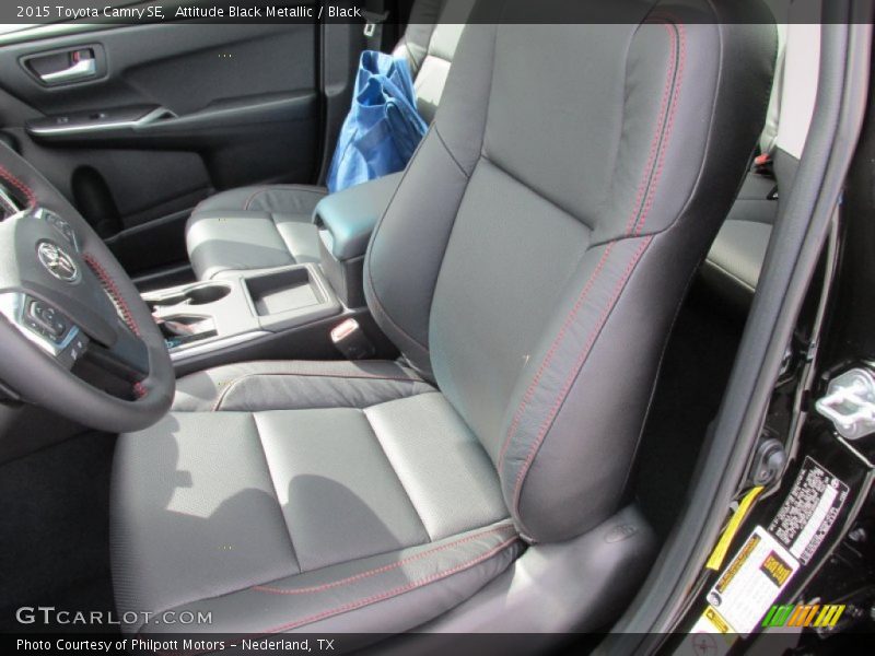 Attitude Black Metallic / Black 2015 Toyota Camry SE