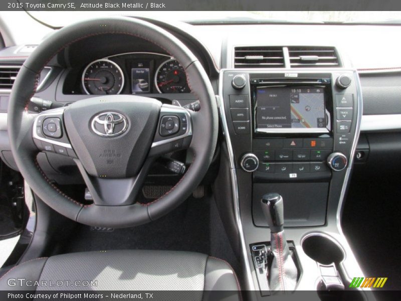 Attitude Black Metallic / Black 2015 Toyota Camry SE