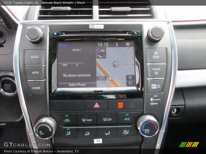 Attitude Black Metallic / Black 2015 Toyota Camry SE