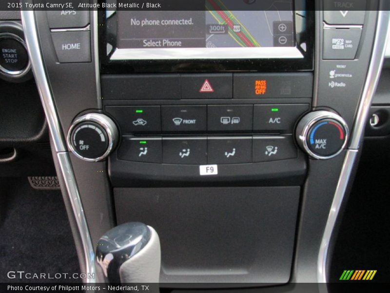 Attitude Black Metallic / Black 2015 Toyota Camry SE